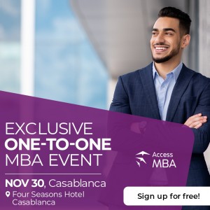 Exclusive One-to-One MBA Event in Casablanca