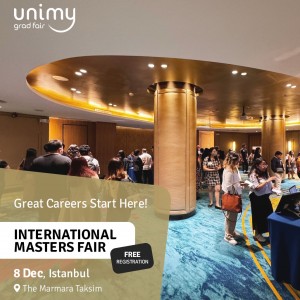 UnimyGrad Masters Fair in Istanbul on 8 December