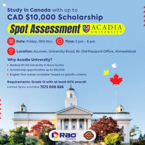 Acadia University Spot Assessment - Rao Consultants