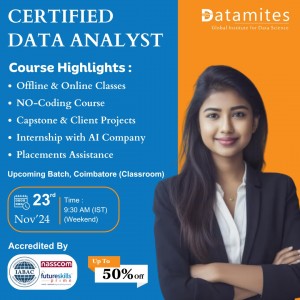 Certified Data Analyst Course in Bangalore