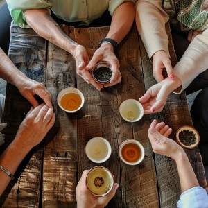 Sip & Soothe: A Stress-Relief Tea Tasting Experience