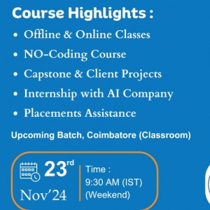 Certified Data Analyst Course in Chennai