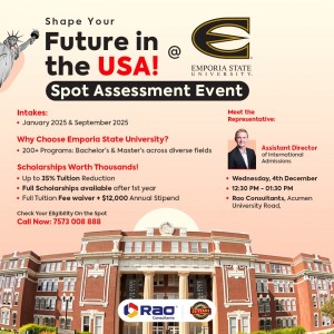 Emporia State University Spot Assessment - Rao Consultants