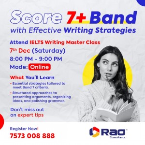 IELTS Writing Masterclass - 7 Bands Strategies