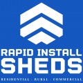 Rapid install shade sheds