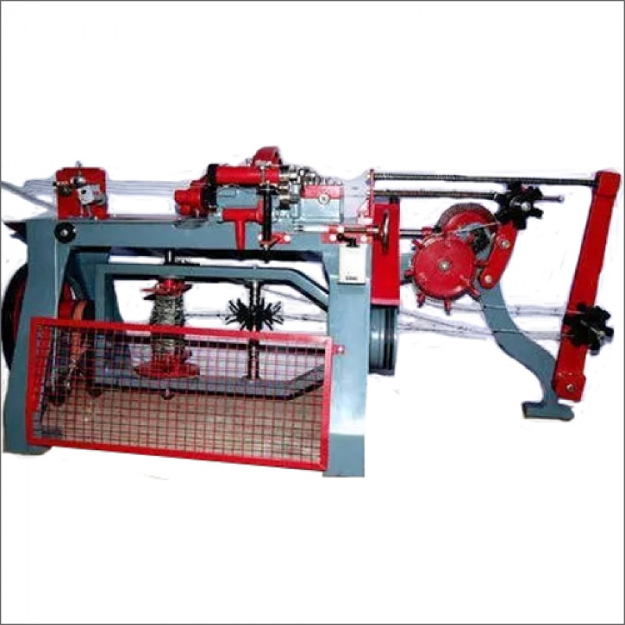 Automatic Barbed Wire Making Machine Inr Per Unit Shree Jagdamba Scrubbers