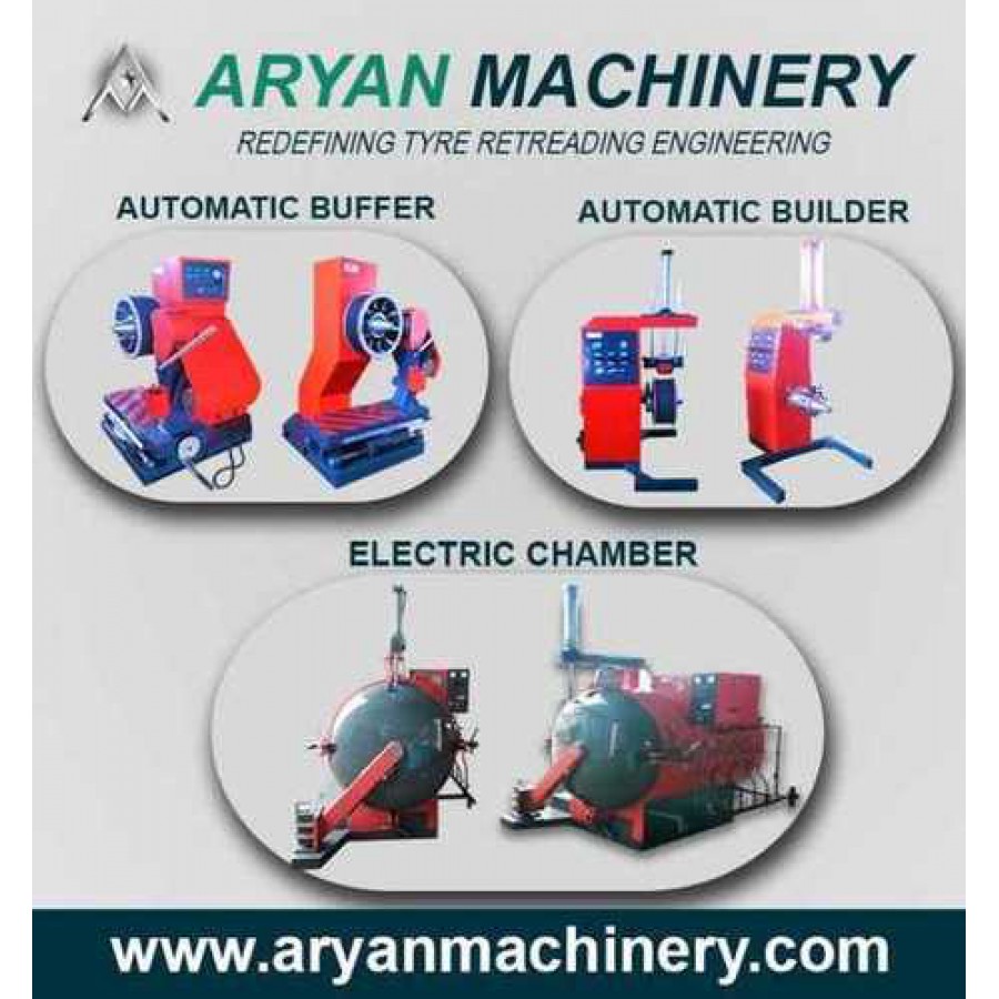 Tyre retreading plant, INR 1250000 Per Set, ARYAN MACHINERY