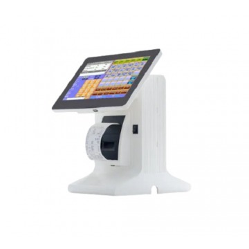 15 Inches Display 230 Voltage And 12 Ampere Plastic Body Pos Touch Screen Machine