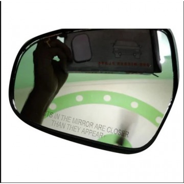 29 Cm X 15 Cm X 29 Cm Abd And Pp Glass Santro Car Side Mirror