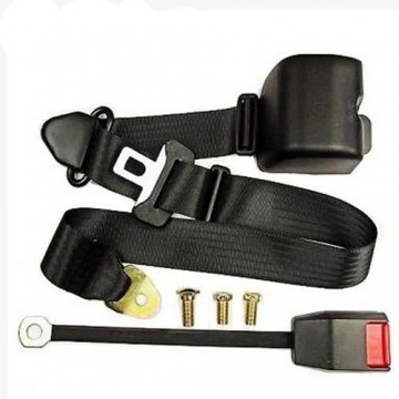 33x1.5 Inches Adjustable Polyester Seat Belt For Safety Purpose