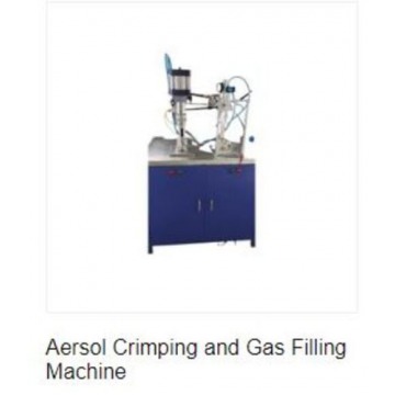 Aersol Crimping and Gas Filling Machine