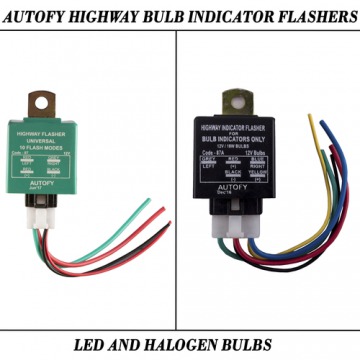 Autofy Universal Highway Bulb Indicator Flashers