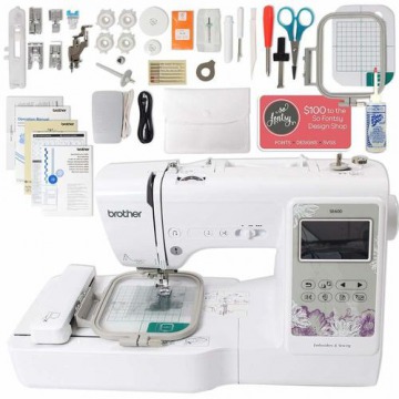 Automatic Type Sewing And Embroidery Machine