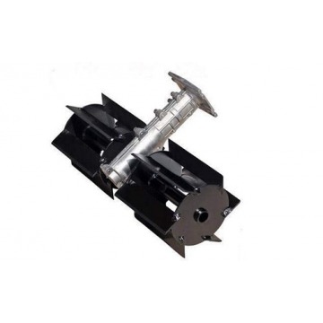 Brush Cutter Tiller Attachment 28mm 9 Spline Shaft Mild Steel Tiller Attachment for Agricultural Equipment