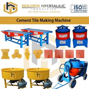 Cement Tile Making Machine