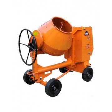 Diesel and Electric Source 300 L Capacity Cement Concrete Mixer for Construction Industry