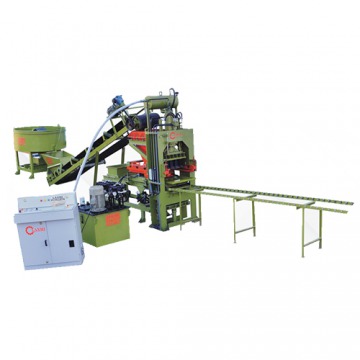 Fly Ash Concrete Bricks Machine