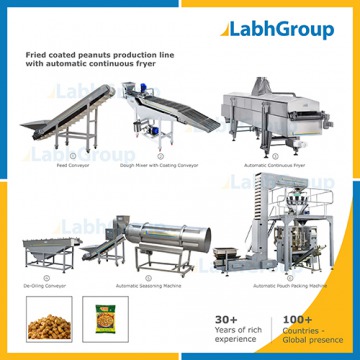 Fried Coated Peanuts Making Machines