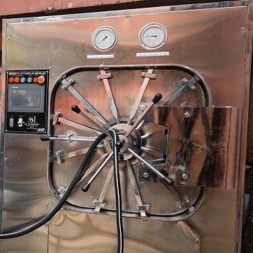 Horizontal Rectangular Autoclave