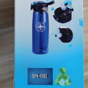 Sports water filtration  Bottle (99.9% BPA) APPROVED