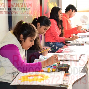 Personal Painting Classes with Raghuvir Shah 