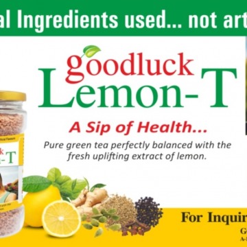 Goodluck Lemon T ... A Sip of Health