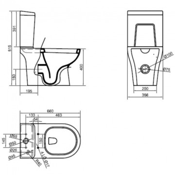 Water Saving Toilet