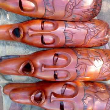 Wood masks