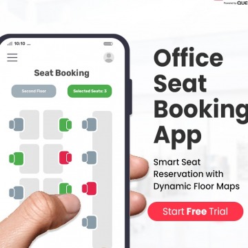 Office / Hot Desk Booking Software 