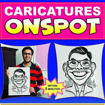 Book Corporate Event Caricature Artist