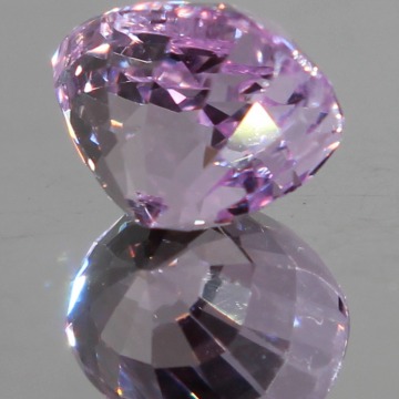 Lavender Sapphire faceted natural gemstone