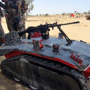 KRUSHNA All-Terrain Defence Robot