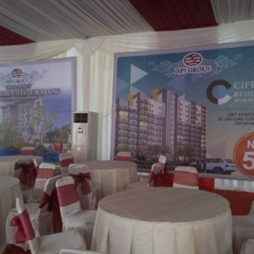 TENDA DEKORASI VIP EVENT PERESMIAN APARTEMENT || AMIRA PRO