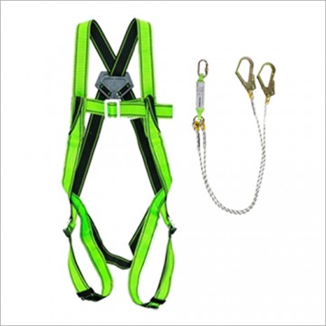 Heapro Full Body Safety Belt Double Lane-Yard Scaffold Hook With Shock Absorber