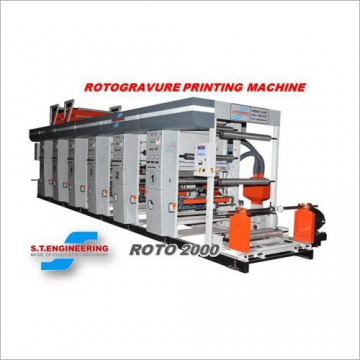 High Speed Rotogravure Printing Machine