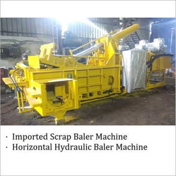 Horizontal Hydraulic Baler Machine