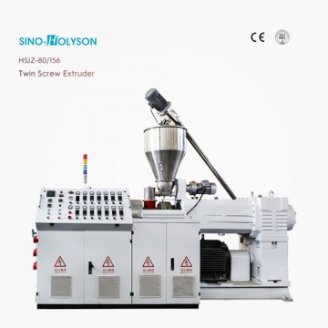 Horizontal Plastic PVC Extruder