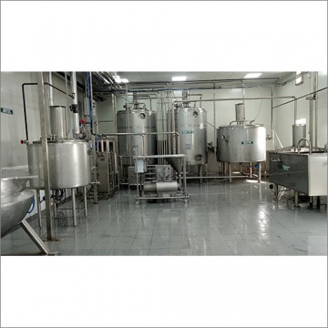 Ice cream Pasteurization Plant