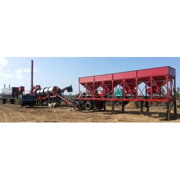 Mobile Asphalt Drum Mix Plant