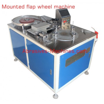 Mounted Flap Wheel Machine