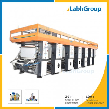 Multi-colour High Speed Rotogravure Printing Machine