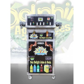 Portable Multi Flavored Instant Soda Fountain Machine