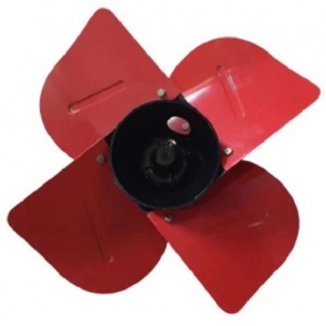 Premium Quality Aluminum Material 4 Set Blade For Exhaust Fan 