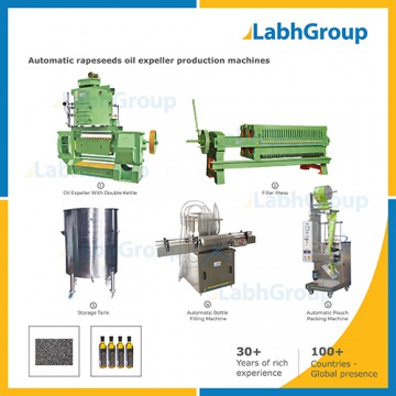 Rapeseeds Oil Extraction Expeller Machine