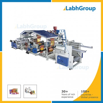 Solvent Less Twin Die Extrusion Lamination Plant