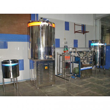 Stainless Steel Ice Cream Mix Plant