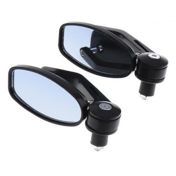 Stylish And Attractive Sleek Design Motorcycle Mirror With Black Color